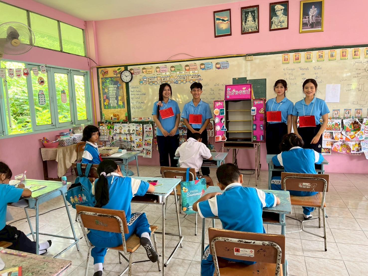 27. ค่ายศิลปะบูรณาการกับสาระการเรียนรู้สำหรับนักเรียนระดับประถมศึกษา ณ โรงเรียนบ้านโนนม่วง